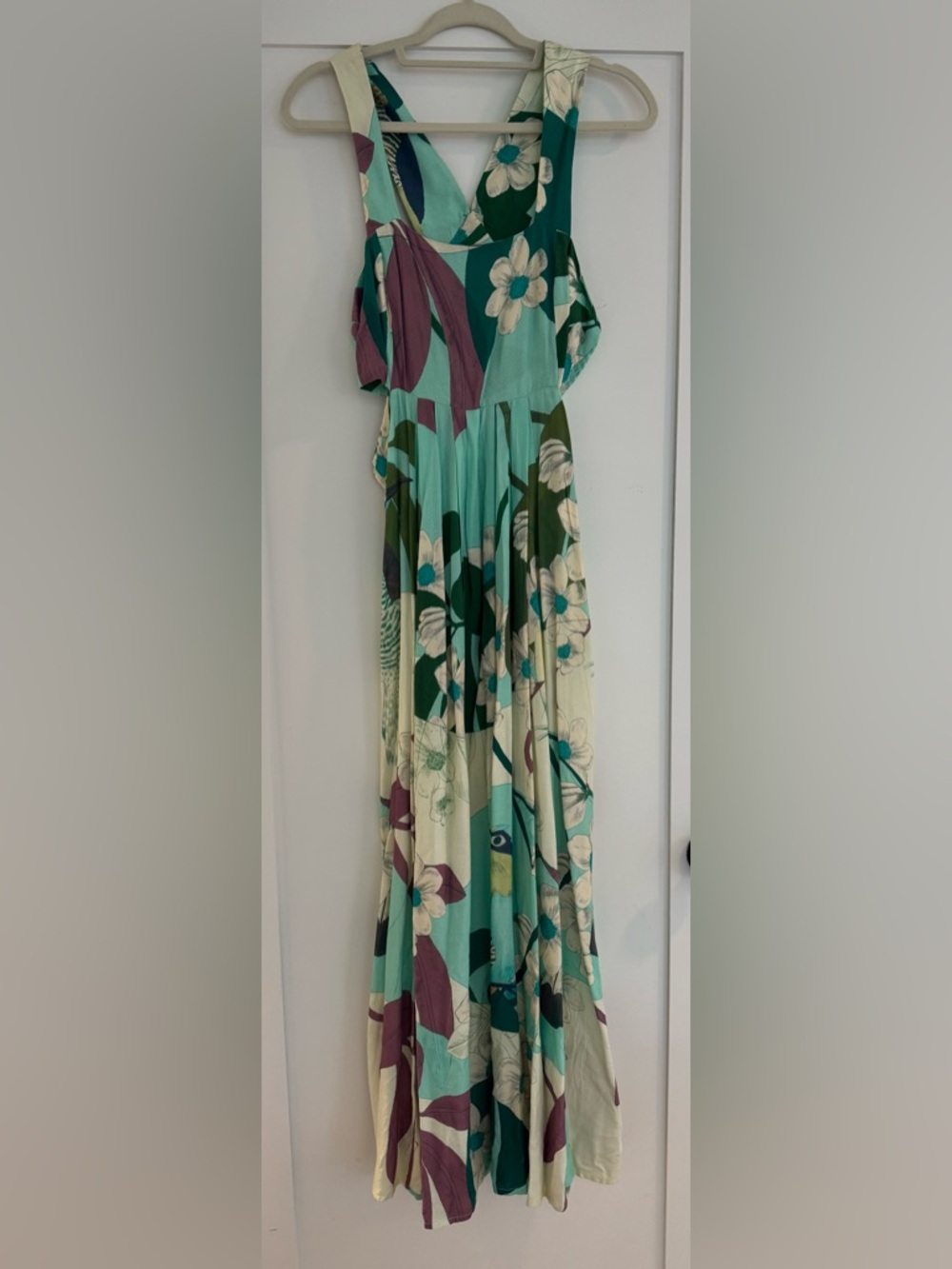 Anthropologie Piper Bandeau Dress in a Floral Pattern | Size Large